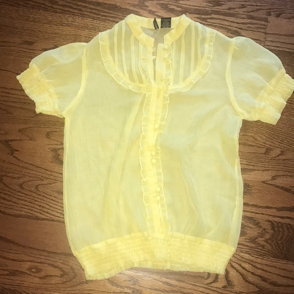 Passport Tops - Passport yellow top